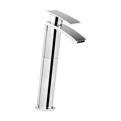 Aquadesign Products Tall Single Hole Lav – Drain Included (Se7en R1160T) - Chrome