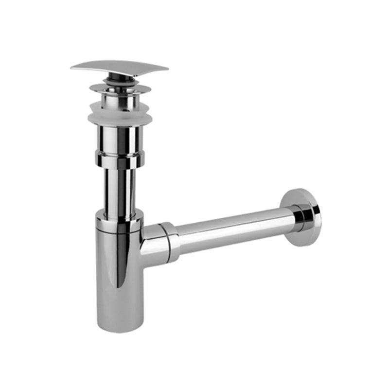 Rubi Decorative Siphon and Pressure Drain Basin P-trap With Pop-up - Renoz