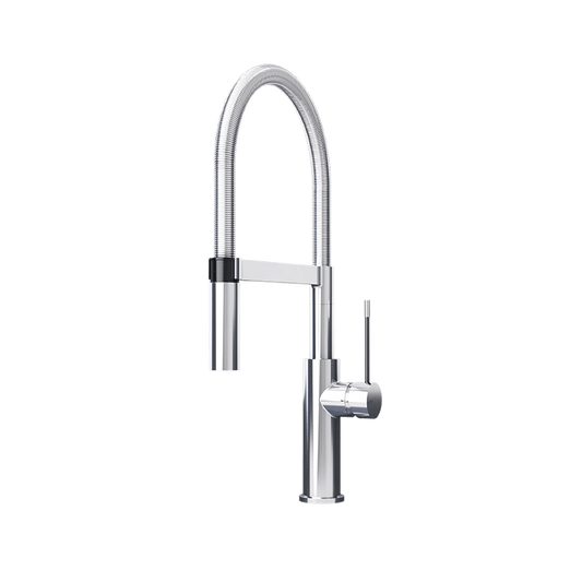 Rubi Miso Single-lever Professional Style Kitchen Faucet-Chrome - Renoz