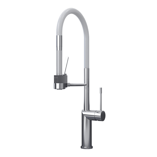 Rubi Sakai Single-lever Professional Style Kitchen Faucet - Chrome - Renoz