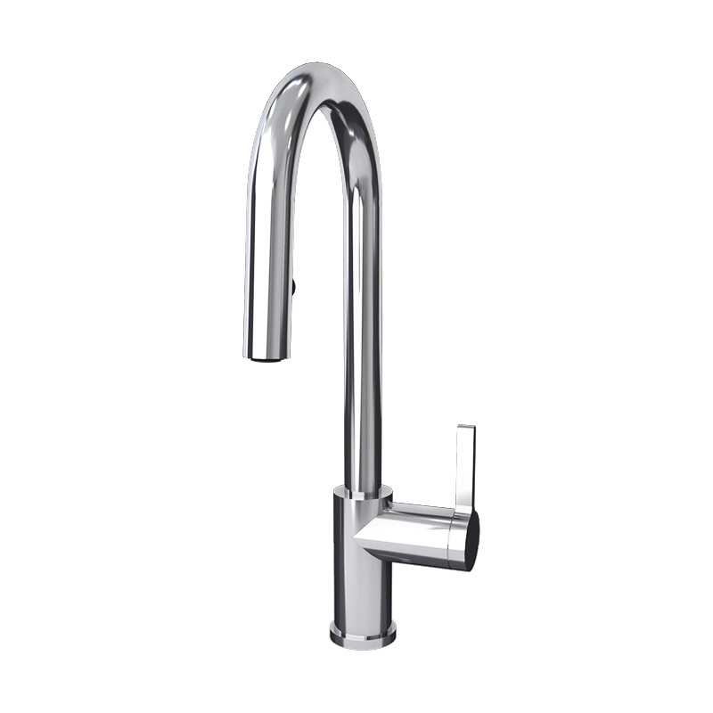 Rubi Endricks - Single Lever Kitchen Faucet-Chrome - Renoz