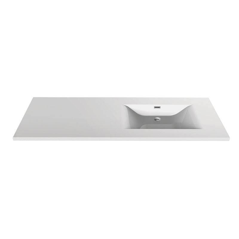 Rubi MP1400R Drop-in Wash Basin With Chrome Overflow - Renoz