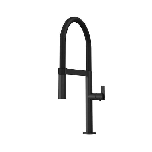 Rubi Nina Single-hole Kitchen Faucet-Black - Renoz