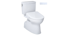 Toto Vespin II Washlet + S7a Two-piece Toilet - 1.0 GPF (UnIVersal Height)