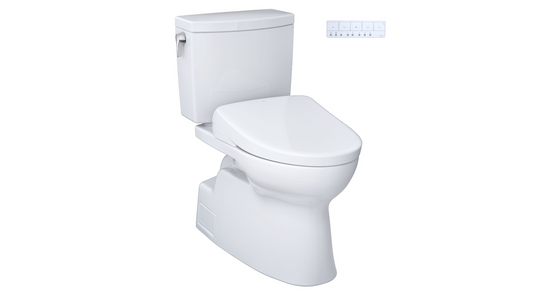 Washlet Toto Vespin II + toilette deux pièces S7a - 1,0 GPF (hauteur universelle)