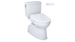 Toto Vespin II Washlet + S7a Two-piece Toilet - 1.0 GPF (UnIVersal Height)