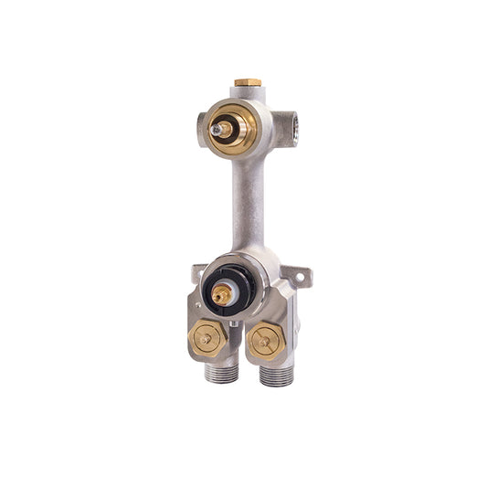 Aquabrass TURBO Thermostatic Valve With 2/3 Way Diverter