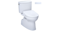 Toto Vespin II Washlet+ S7 Two-piece Toilet - 1.28 GPF (With AutoFlash)