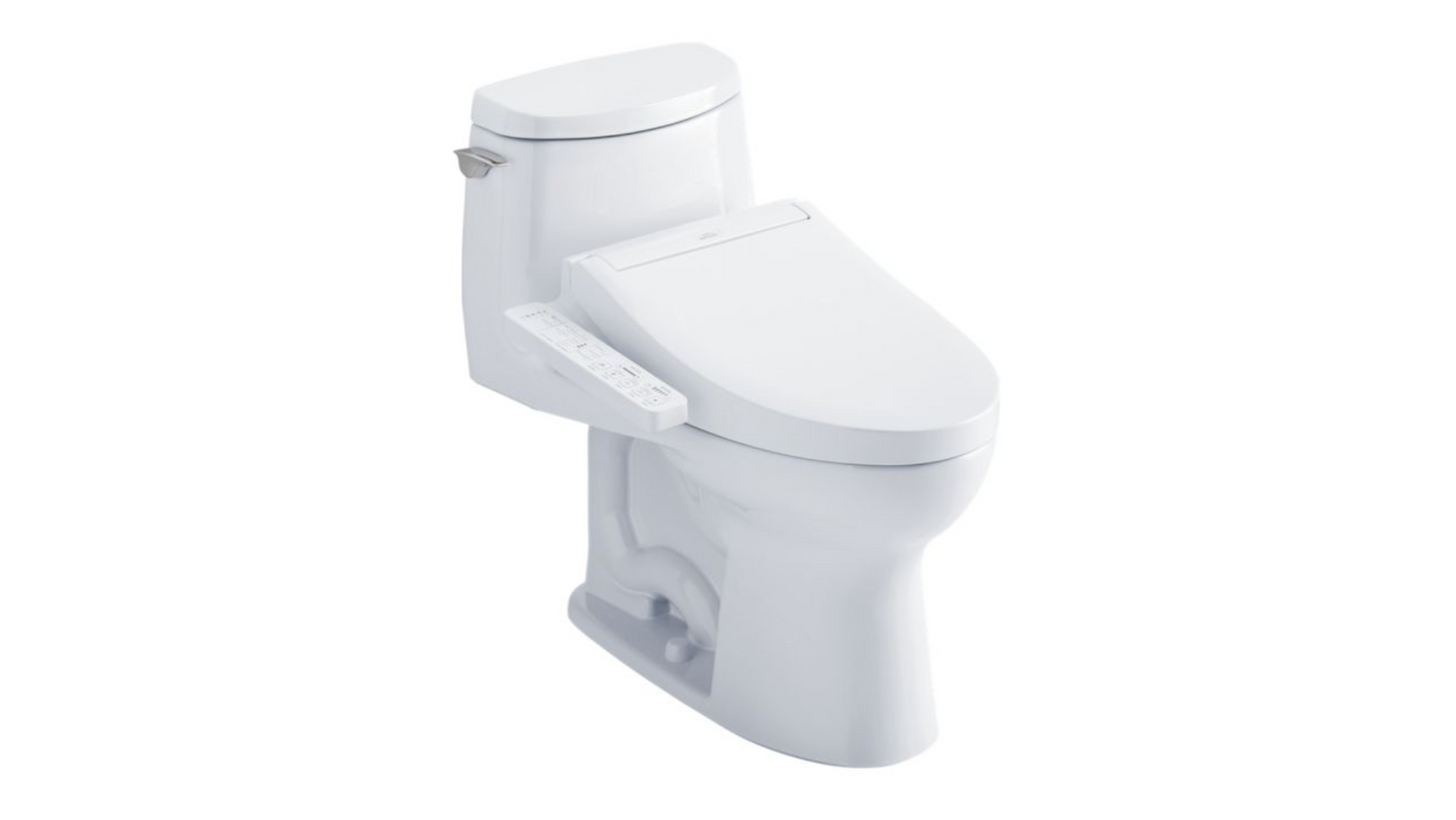 Toto Ultramax II 1G Washlet + C2 One-piece Toilet - 1.0 GPF