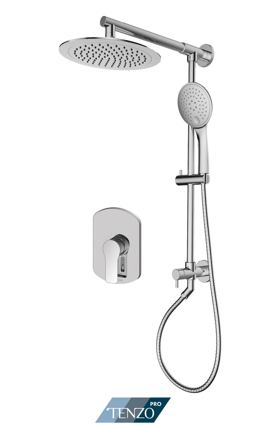 Tenzo Galia Bath and shower kit - GAPB21-R1201-CR