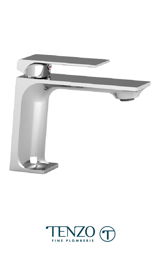 Tenzo - Slik Single Hole Lavatory Faucet Chrome