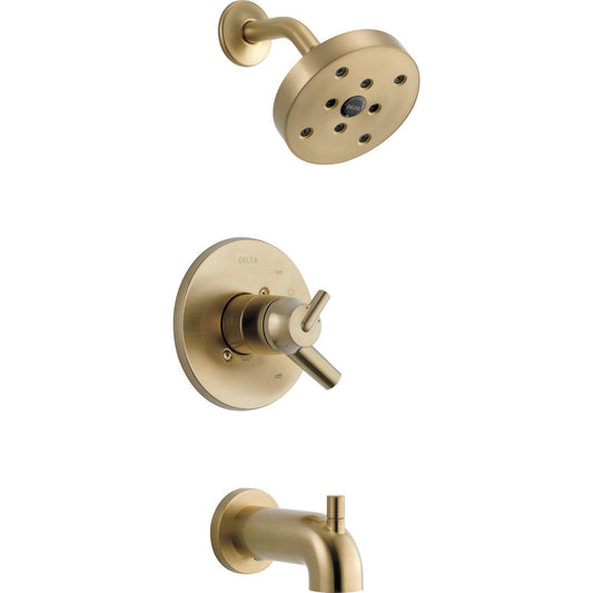 Delta TRINSIC Monitor 17 Series H2Okinetic Tub & Shower Trim -Champagne Bronze (Valve Sold Separately)