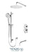 Tenzo Alyss 3 Function Shower Kit (ALYT33-501125-XX )