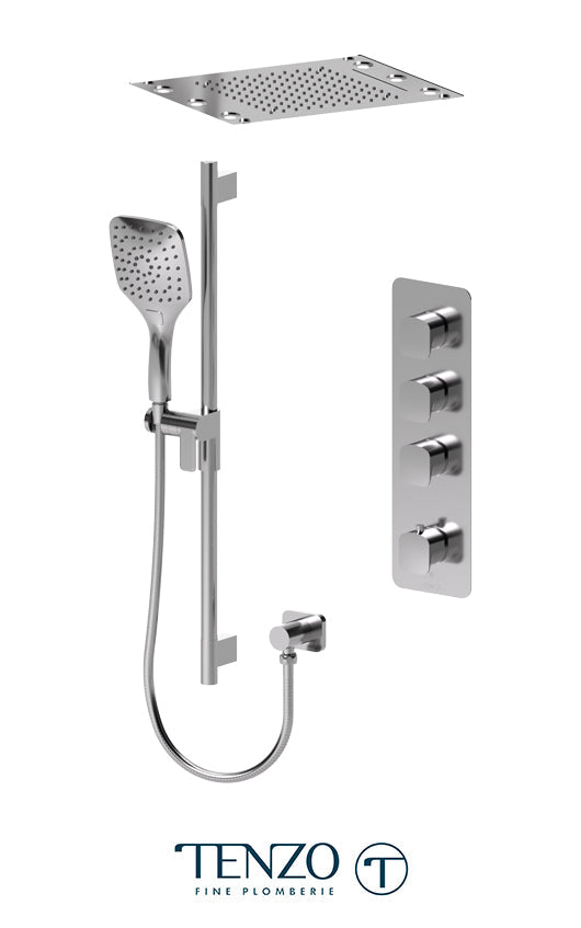 Tenzo - Delano Shower Kit With 3 Functions DET43-55144