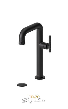 Tenzo BELLACIO -C 10H Tall Single Hole Lavatory Faucet With Drain