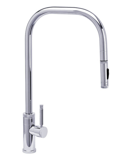 Waterstone Fulton Industrial Extended Reach PLP Pulldown Faucet – Toggle Sprayer 10200