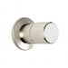 Kalia CITÉ Wall Outlet with Volume Control with Lever- Brushed Nickel PVD