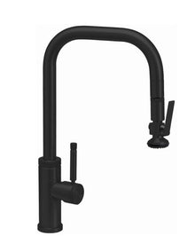 Waterstone Fulton Industrial PLP Pulldown Faucet – Lever Sprayer 10260