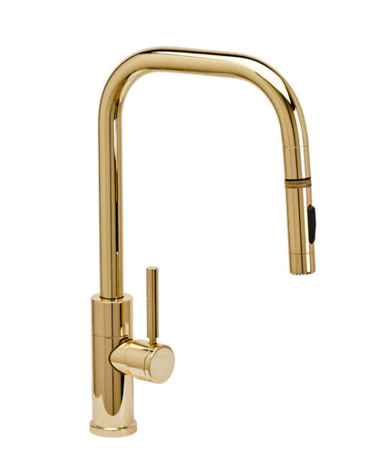 Waterstone Fulton Modern PLP Pulldown Faucet – Toggle Sprayer – Angled Spout 10320