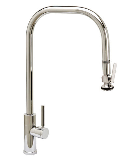 Waterstone Fulton Modern Extended Reach PLP Faucet – Lever Sprayer 10350
