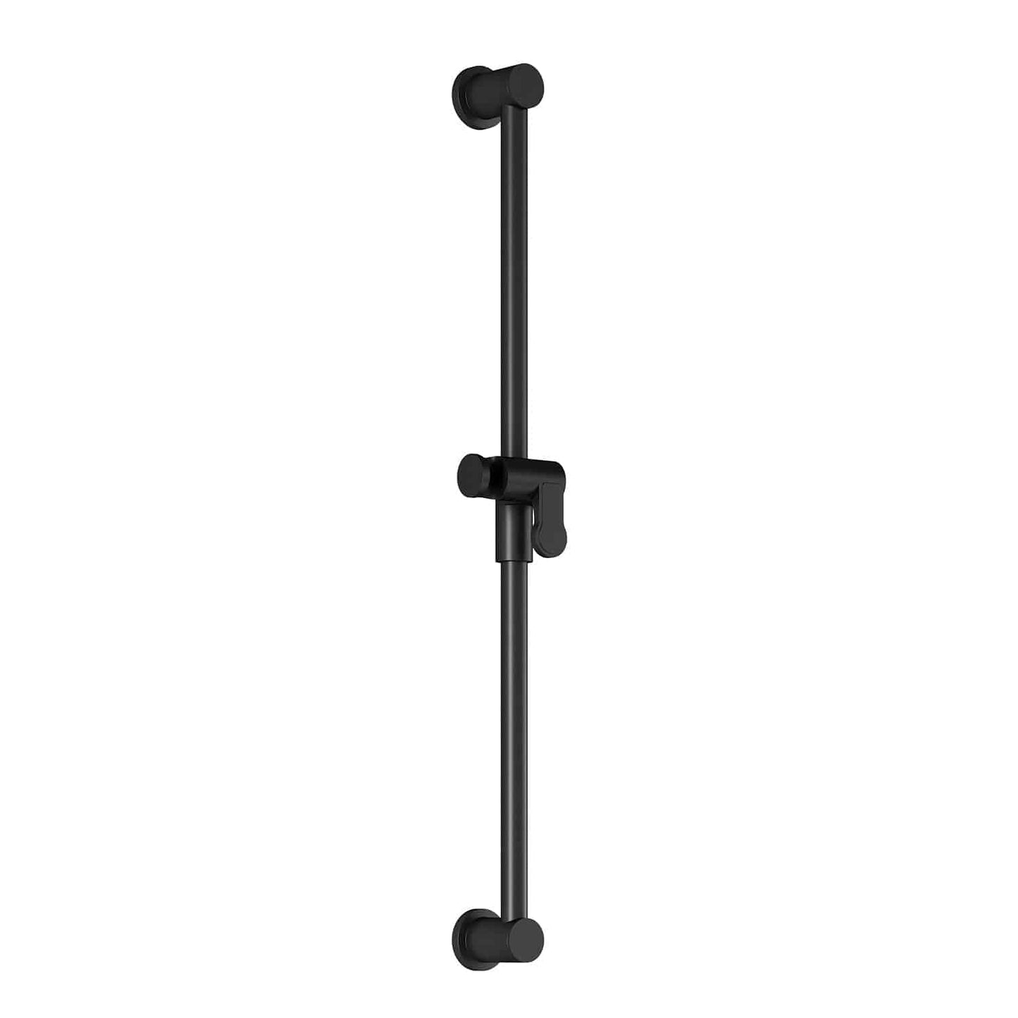 Kalia 30" Wall Bar Round for Hand Shower- Matte Black - Renoz