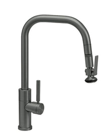 Waterstone Fulton Modern PLP Pulldown Faucet – Lever Sprayer – Angled Spout 10370
