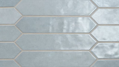 MSI Renzo Sky Pickett Glossy Ceramic Tile 2.5" x 13"