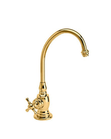 Waterstone Hampton Cold Only Filtration Faucet – Cross Handle 1250C