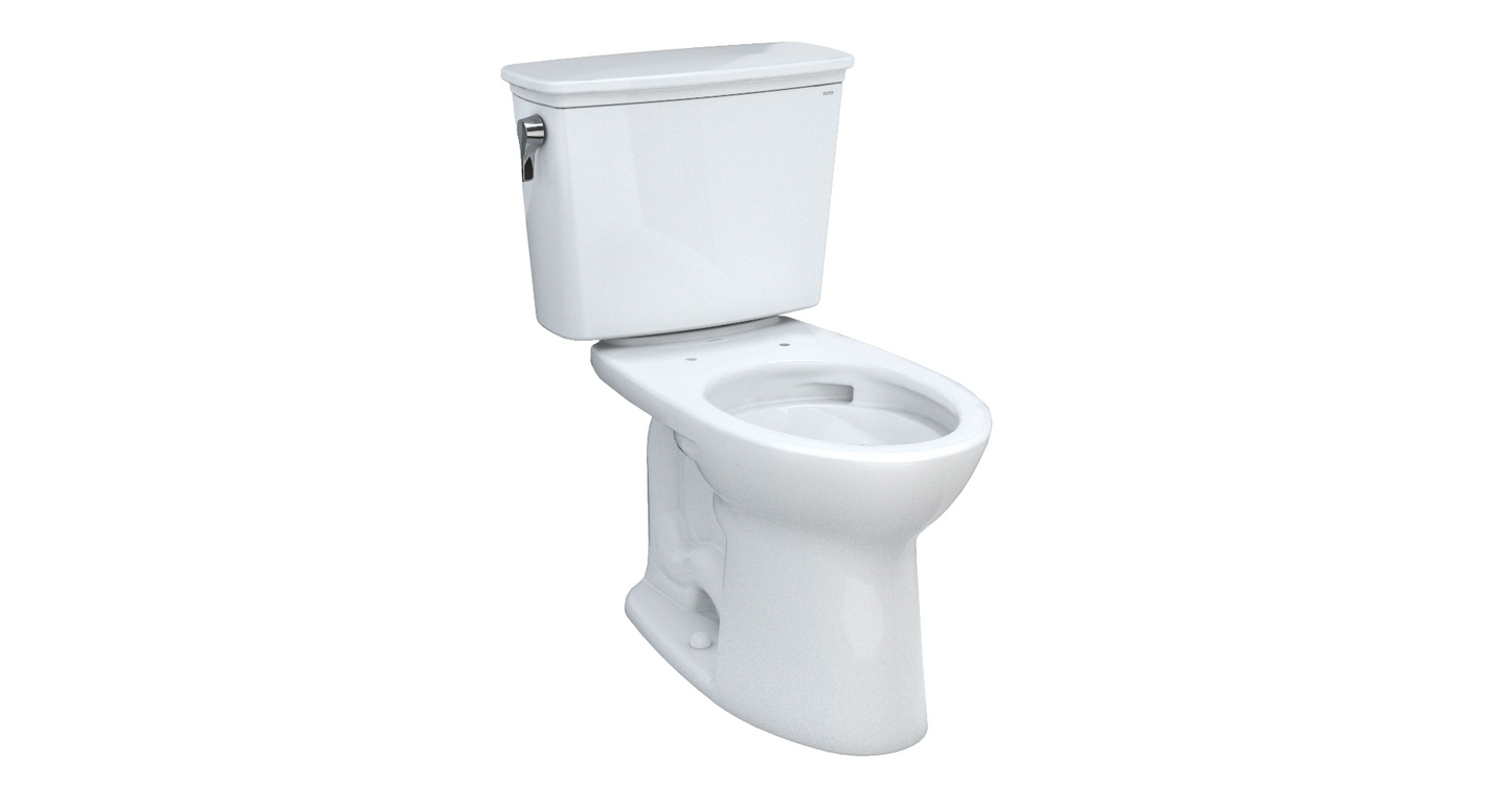 Toto Drake Transitional Two-piece Toilet, 1.28 GPF, Elongated Bowl  (Universal Height)