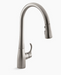 Kohler Simplice Single-Hole Or Three-Hole Kitchen Sink Faucet With 16-5/8