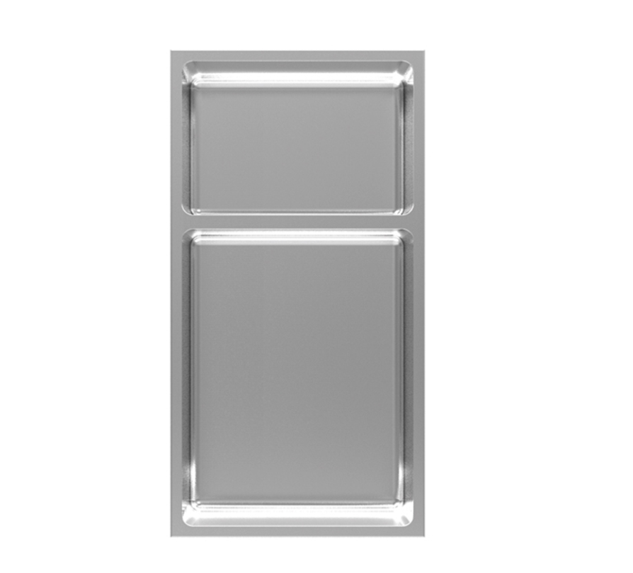 Rubi Nikia Built-in niche Total Width and Height 12" x 24" - RNK24TR-XX