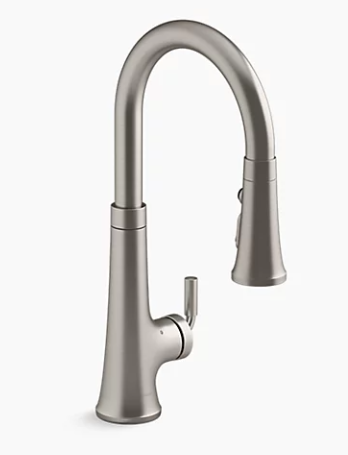 Kohler Tone Touchless Pull-Down Single-Handle Kitchen Sink Faucet - Vibrant Stainless