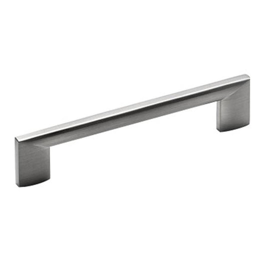 Pomelli Designs Willowdale 5 Inch Cabinet Pull Handle- Brushed Nickel - Renoz