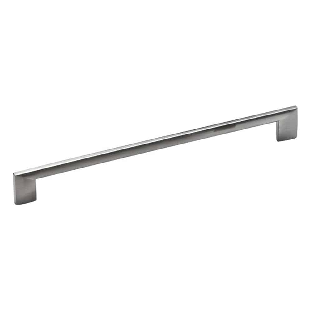 Pomelli Designs Willowdale 10 Inch Cabinet Pull Handle- Brushed Nickel - Renoz