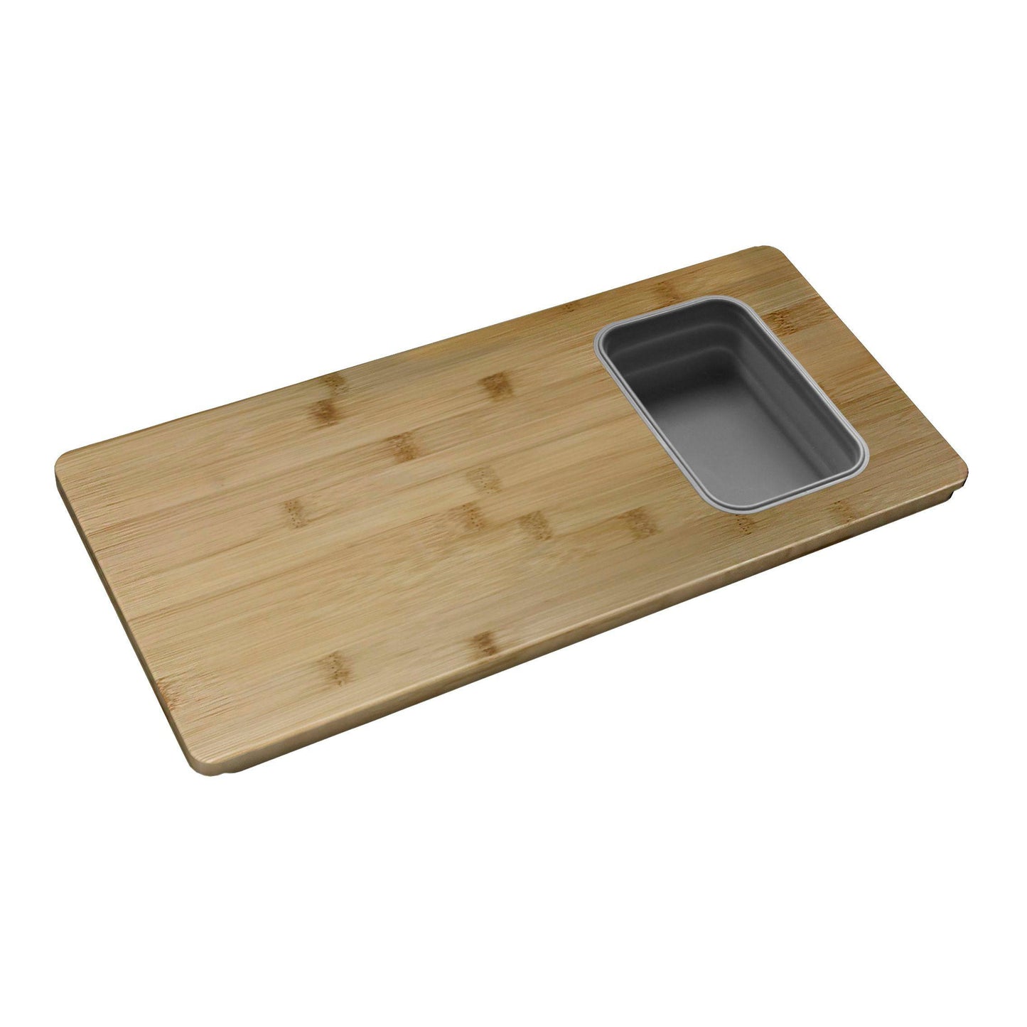 Stylish 18" Over The Sink Serving Board With 1 Container A-913 - Renoz