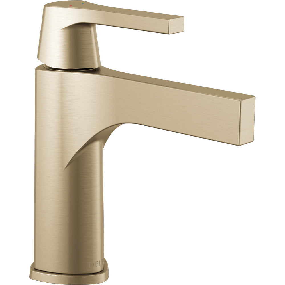 Delta ZURA Single Handle Bathroom Faucet- Champagne Bronze
