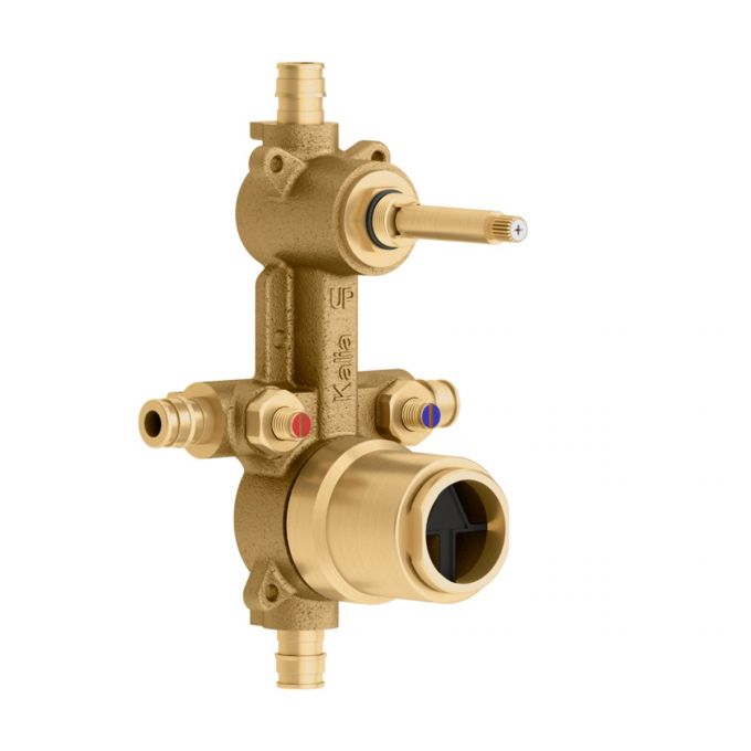Kalia SPEC Xpex - ½” Pressure Balance Valve With 2-way Diverter and Test Cap – Without Cartridge