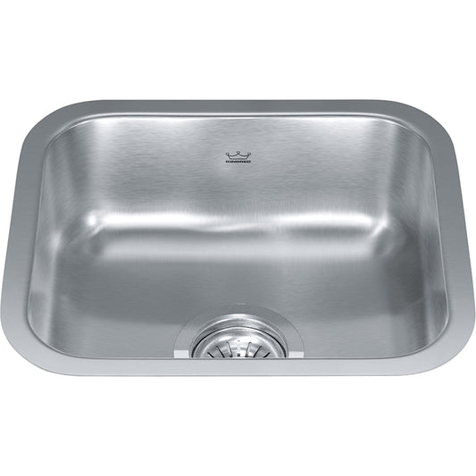Kindred Reginox 14.75" x 12.75" Stainless Steel 18 Gauge Single Bowl Undermount Kitchen Sink