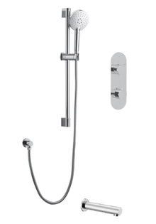 Streamline Cavalli CAVKIT9 Thermostatic Shower Kit with Hand Shower and Tub Filler (Shower Head Not Included)