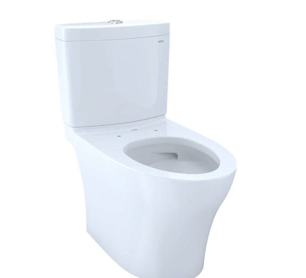 Toilette Toto Aquia IV 1,28 GPF et 0,8 GPF, cuvette allongée hauteur universelle (siège vendu séparément) 