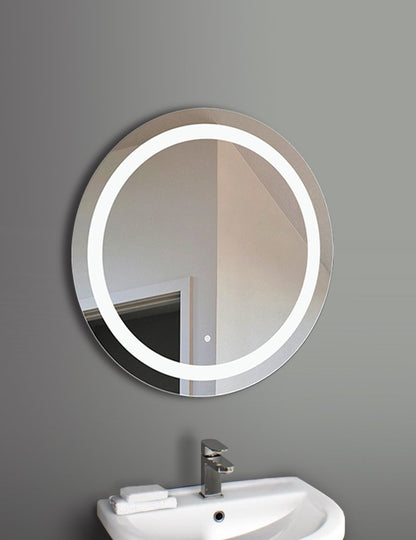 WarmlyYours Marilyn Wall Mount LED Mirror with 27.5" Diameter
