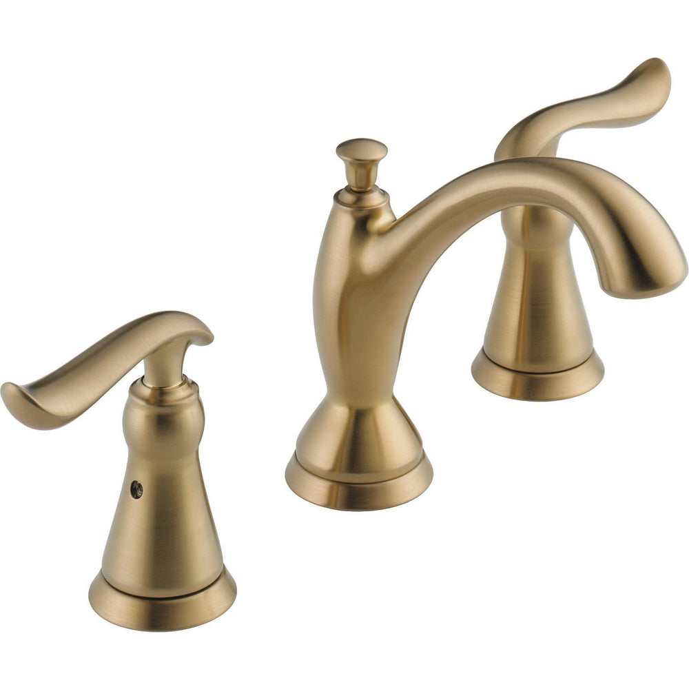Delta Robinet de salle de bains espacé à deux poignées LINDEN - Champagne Bronze