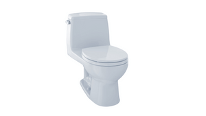 Toilette ronde à devant rond avec siège Toto Eco-ultramax 1,28 gpf-MS853113E#01