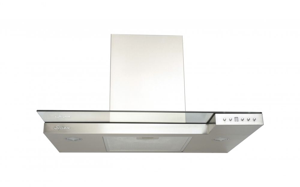 Cyclone Alito Collection SCB510 30" Wall Mount Range Hood Kitchen Exhaust Fan With Baffle Filters