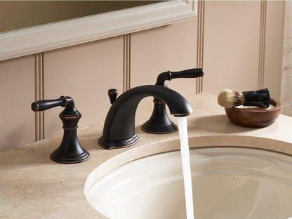 Kohler Devonshire Widespread Bathroom Sink Faucet - Oil-Rubbed Bronze