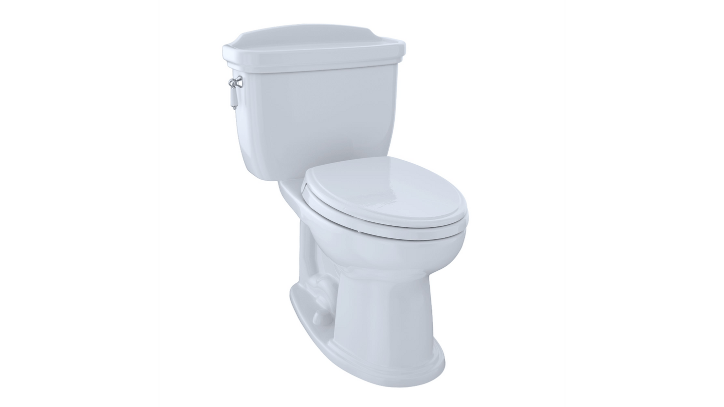 Toilette deux pièces Toto Eco Dartmouth, 1,28 GPF, cuvette allongée (siège vendu séparément)