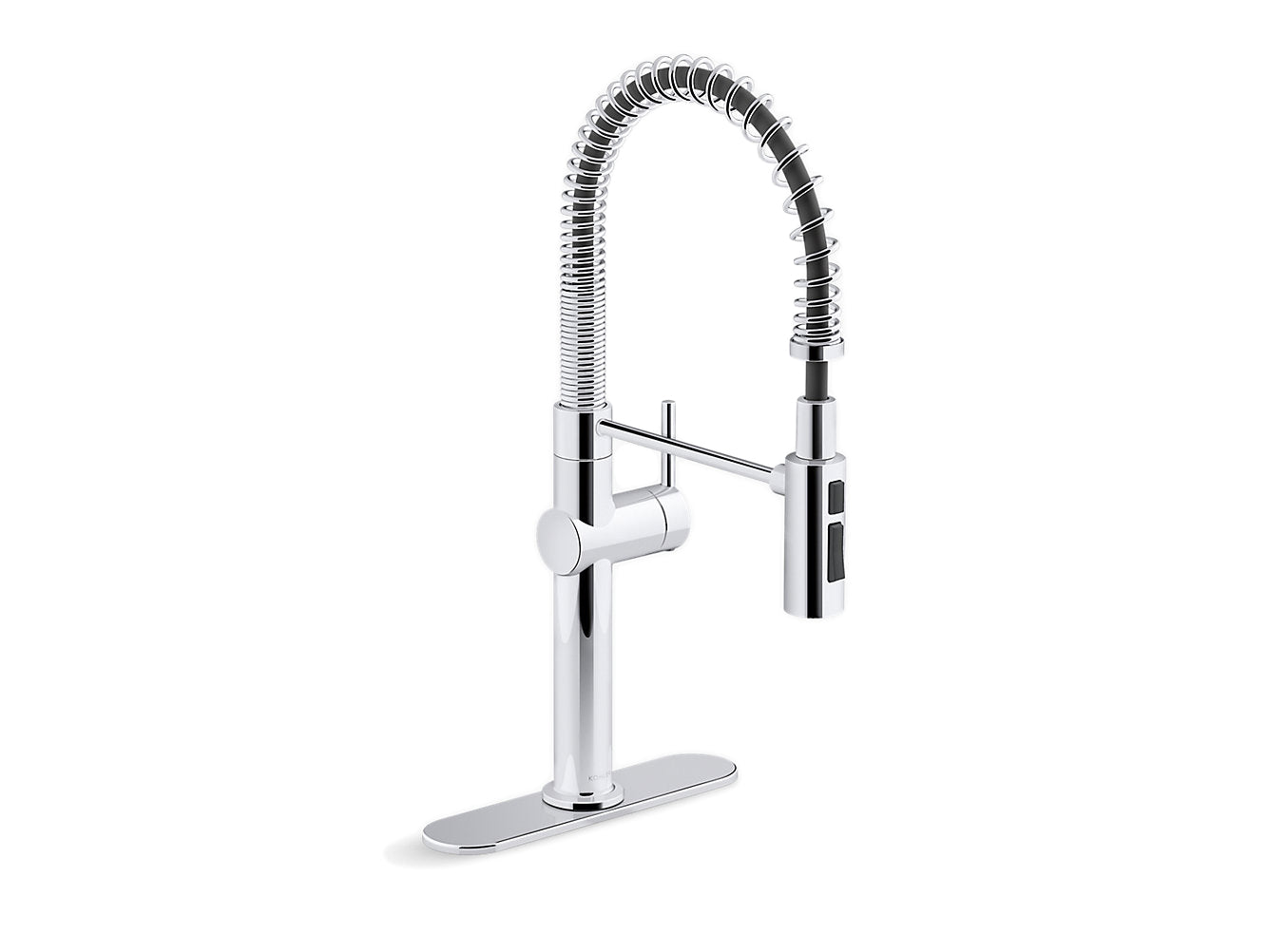Kohler Crue 21-3/8" Single Handle Semi Professional Kitchen Sink Faucet 22973