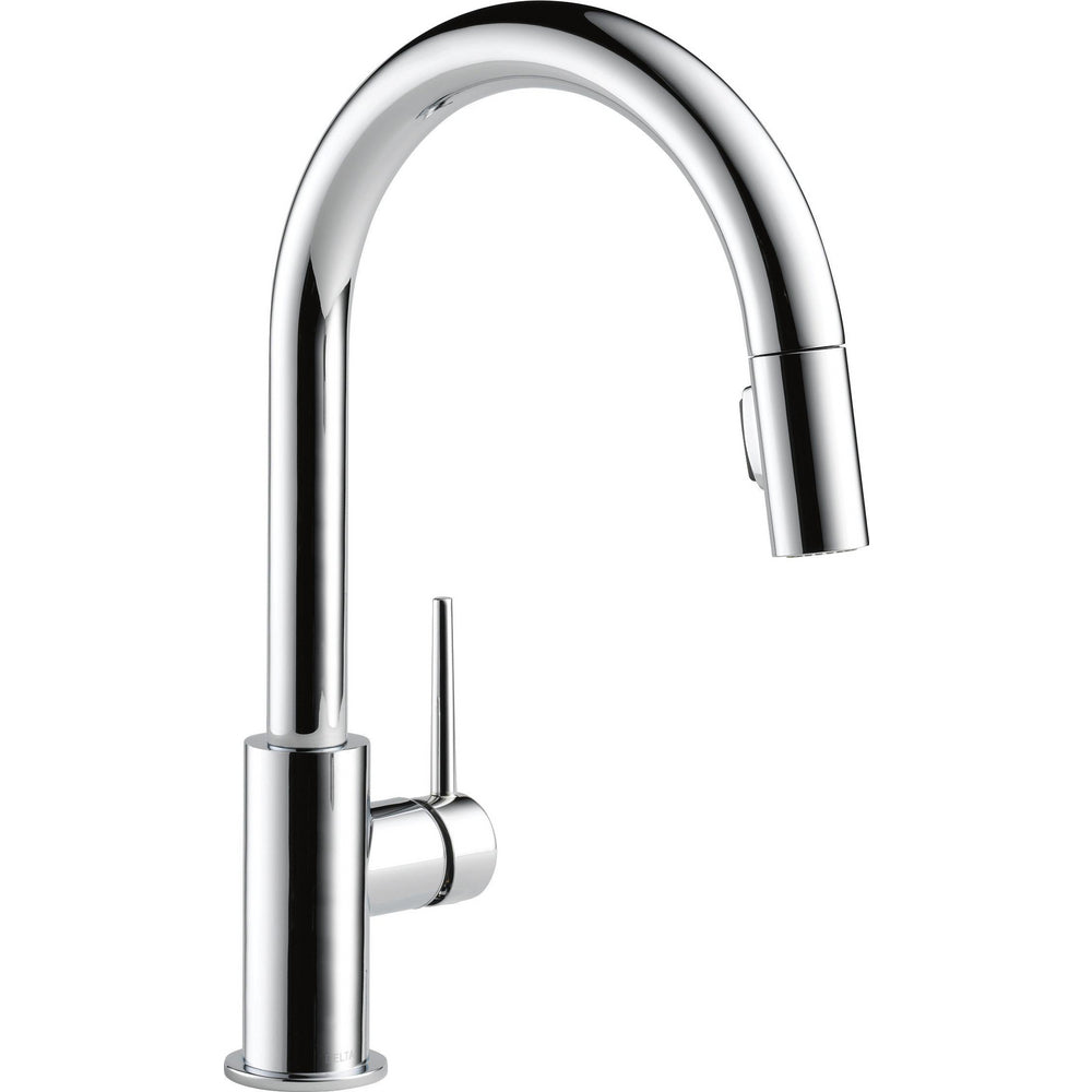 Delta TRINSIC Single Handle Pull-Down Kitchen Faucet- Chrome