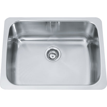 Kindred Reginox 24.75" x 18.75" Undermount Single Bowl Stainless Steel Kitchen Sink