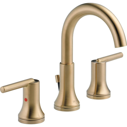 Delta TRINSIC Two Handle Widespread 3 Hole Bathroom Faucet- Champagne Bronze
